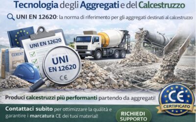 UNI EN 12620: la norma di riferimento per gli aggregati destinati al calcestruzzo